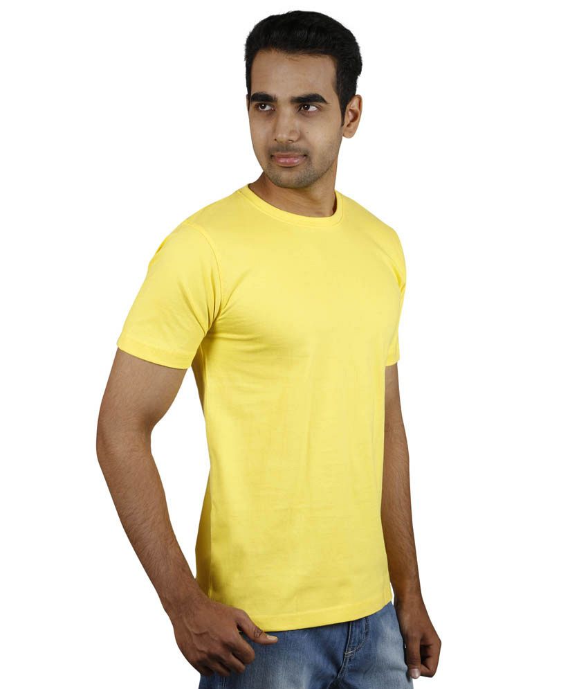 Meedo Combo of Yellow & Purple Round Neck T-Shirts - Buy Meedo Combo of ...
