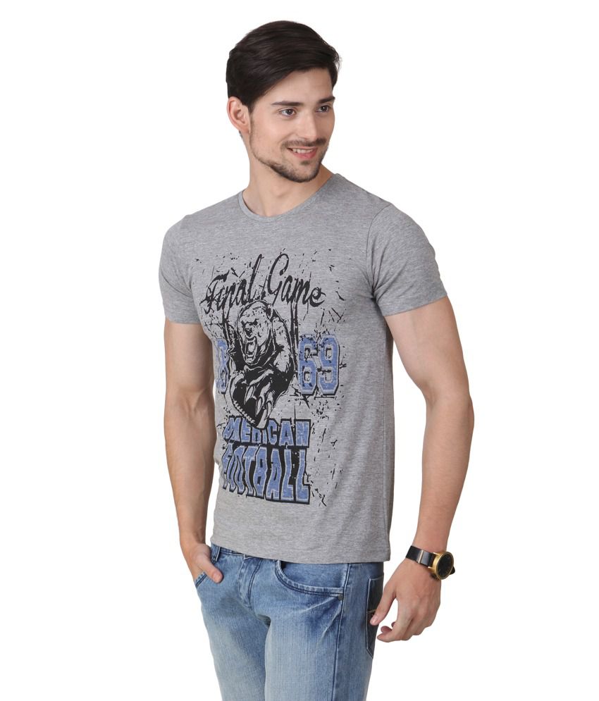 Frost T-Shirt - Gray - Buy Frost T-Shirt - Gray Online at Low Price ...