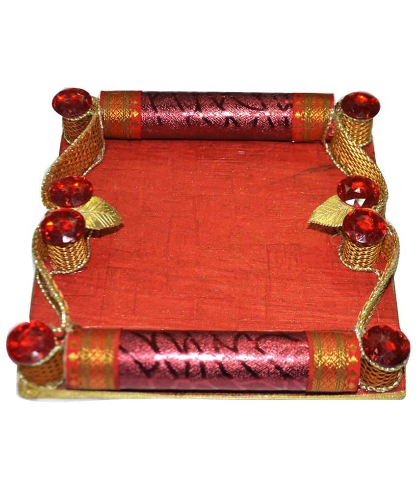 Anjalika Decorative Engagement Ring Tray Red Plane 20 Cm Buy Anjalika Decorative Engagement Ring Tray Red Plane 20 Cm At Best Price In India On Snapdeal