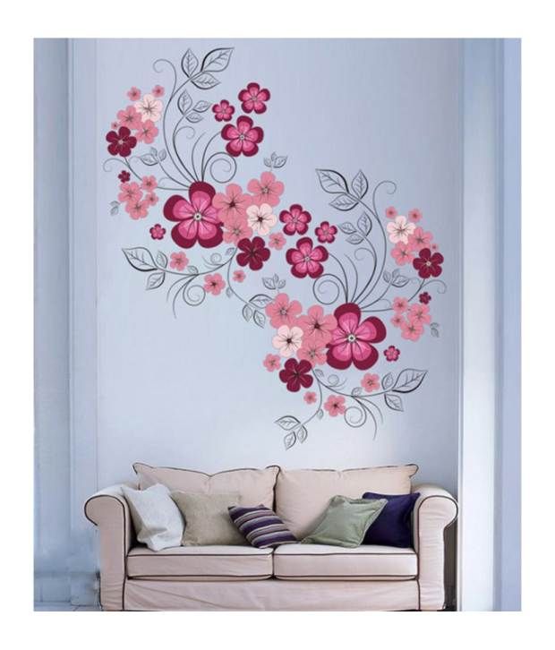 pink wall stickers