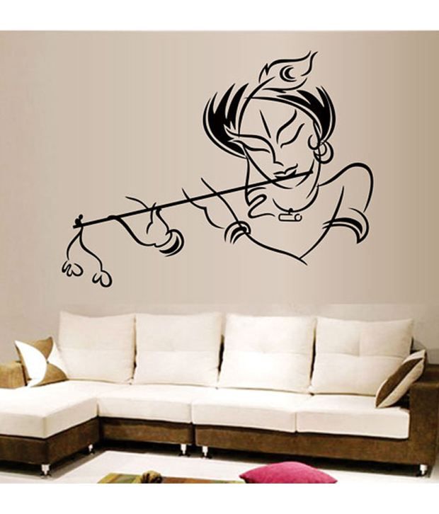 StickersKart Wall  Stickers  Krishna Modern Art 5709 50x70 