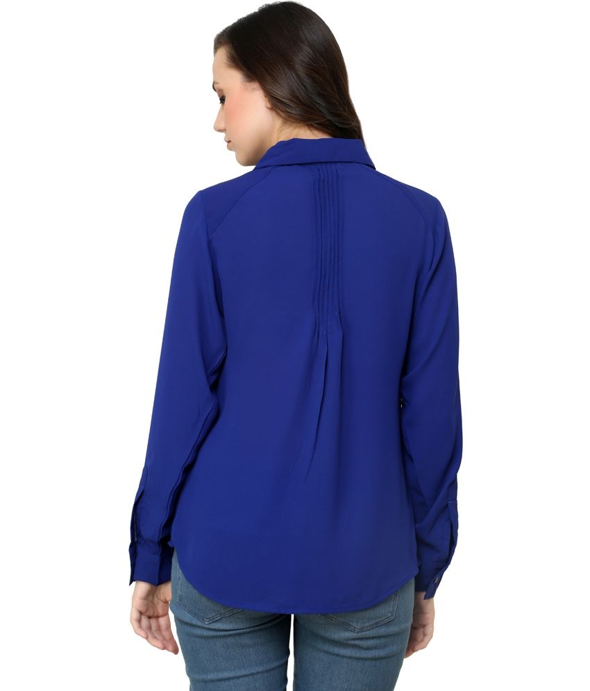 Buy Fashion999 Blue Regular Collar Full Sleeve Shirt Online at Best Prices in India - Snapdeal
