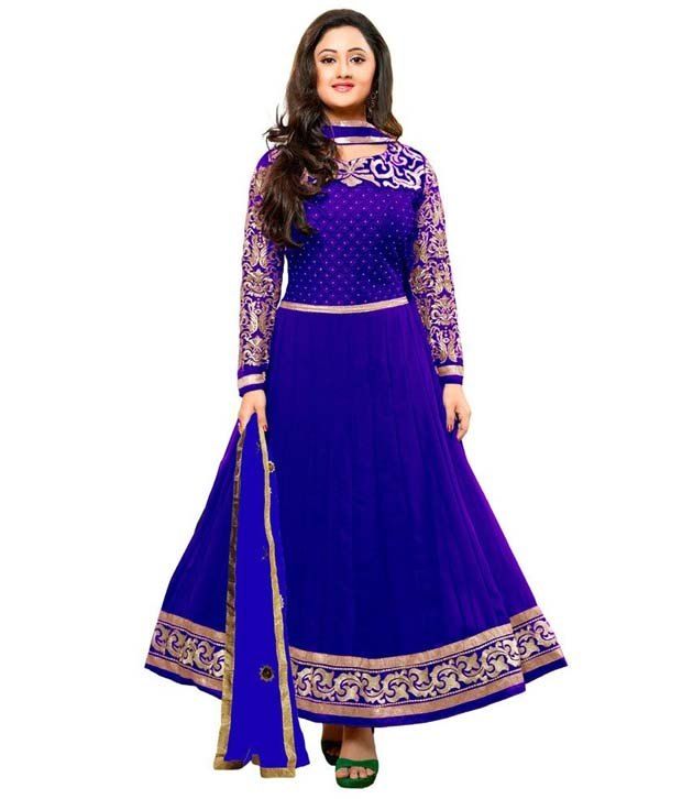 anarkali suit online shopping snapdeal