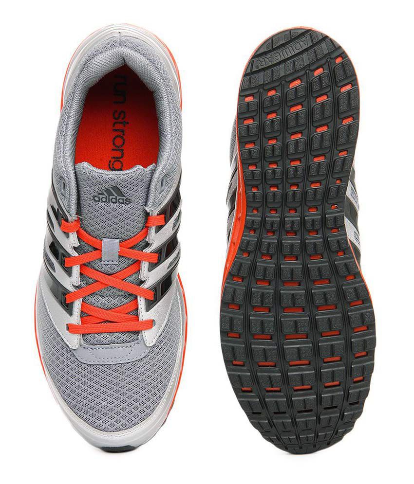 Adidas Grey and Orange Running Sport Shoes (Falcon Elite 3m) - Buy ...