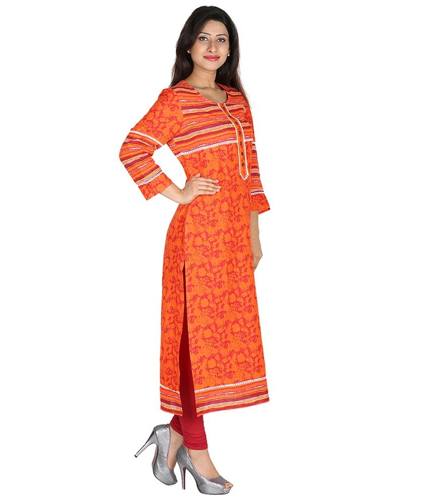 orange womens robe