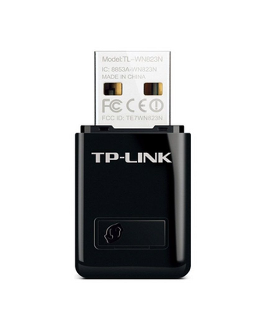     			TP-Link TL-WN823N 300Mbps Mini Wireless-N USB Adapter (Black) 