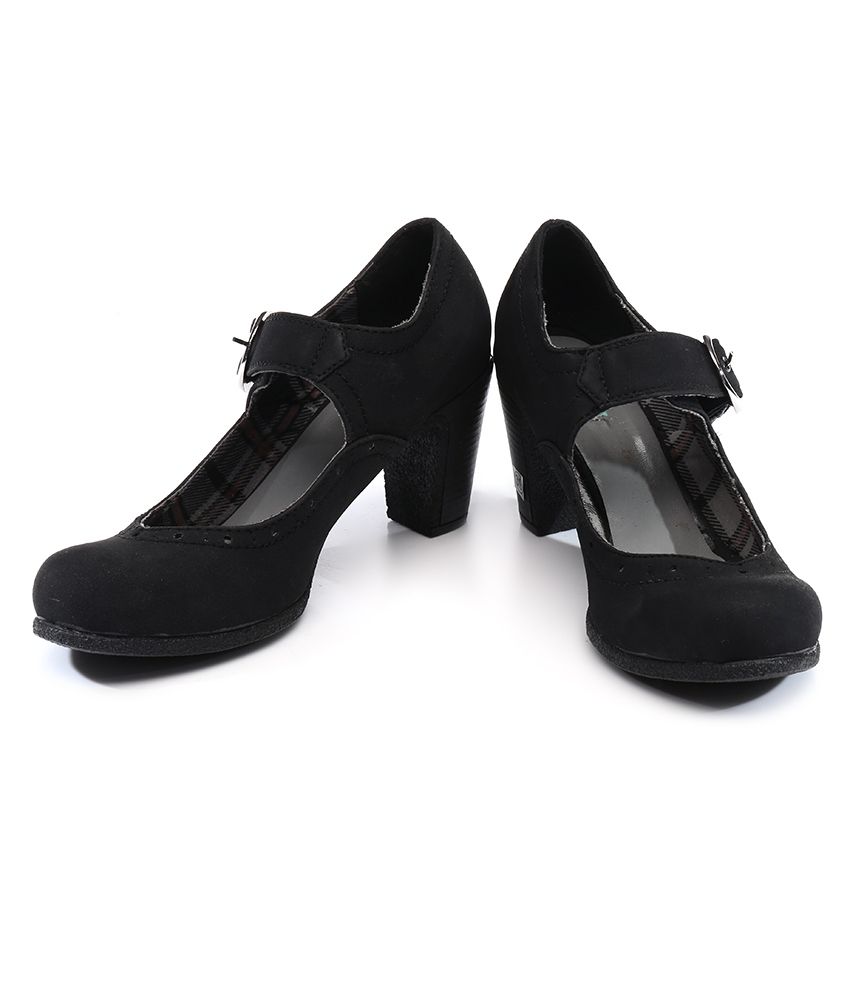 Catwalk Black Formal Shoes Price in India- Buy Catwalk Black Formal ...
