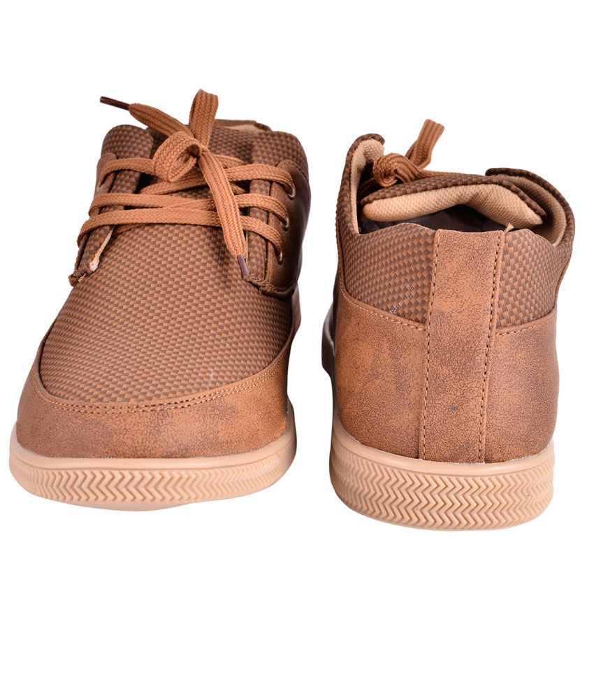 tan canvas shoes