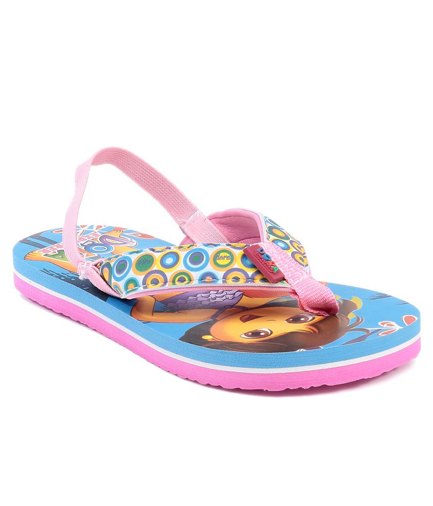 Dora Blue Slippers For Kids Price in India- Buy Dora Blue Slippers For ...