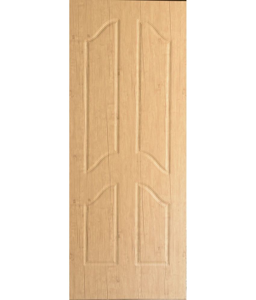 Buy Manttra Designer Doors Brown Pvc Membrane Flush Door Online At