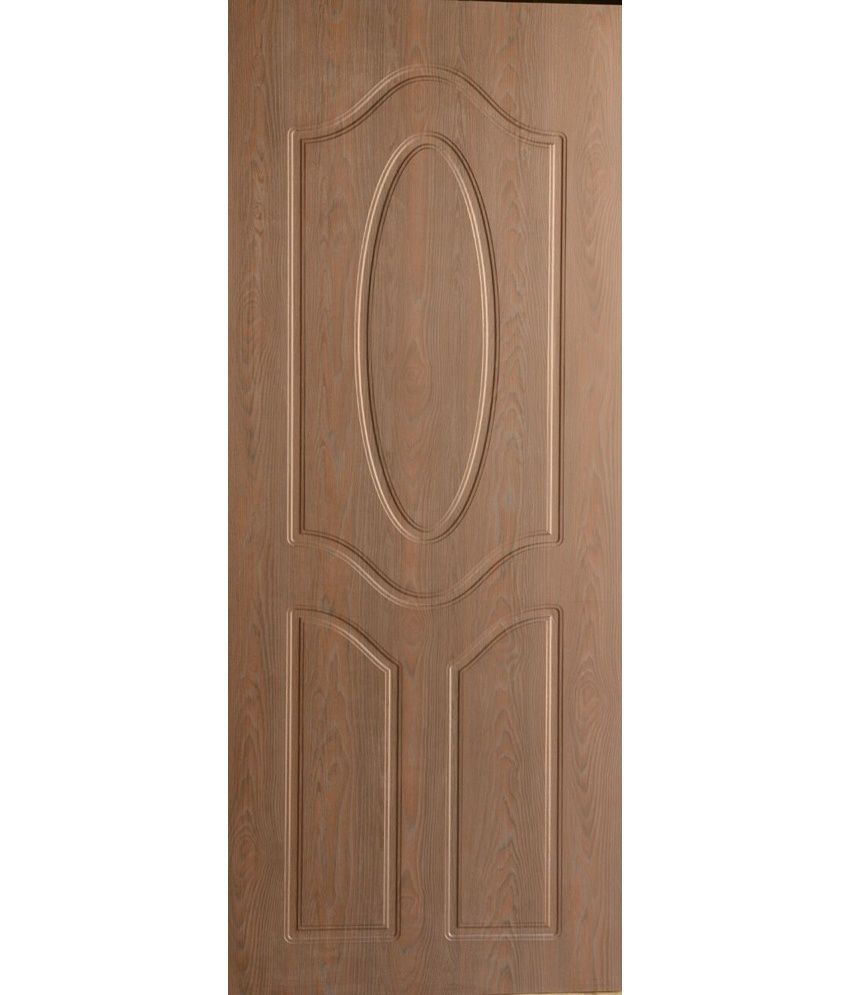 Buy Manttra Designer Doors Brown Pvc Membrane Flush Door Online At