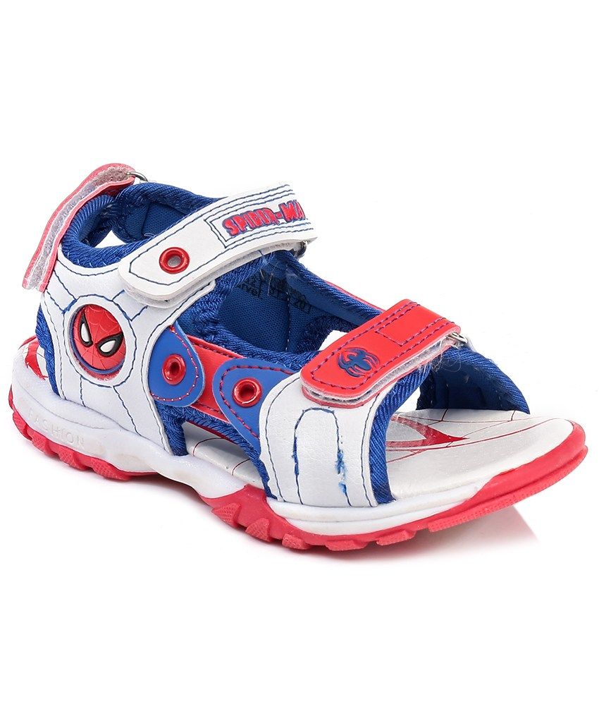  Spider Man  White Sandals  For Kids Price in India Buy 