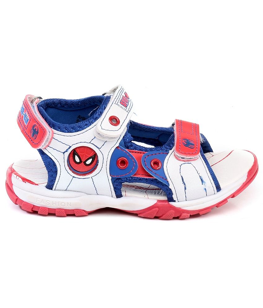  Spider Man  White Sandals  For Kids Price in India Buy 