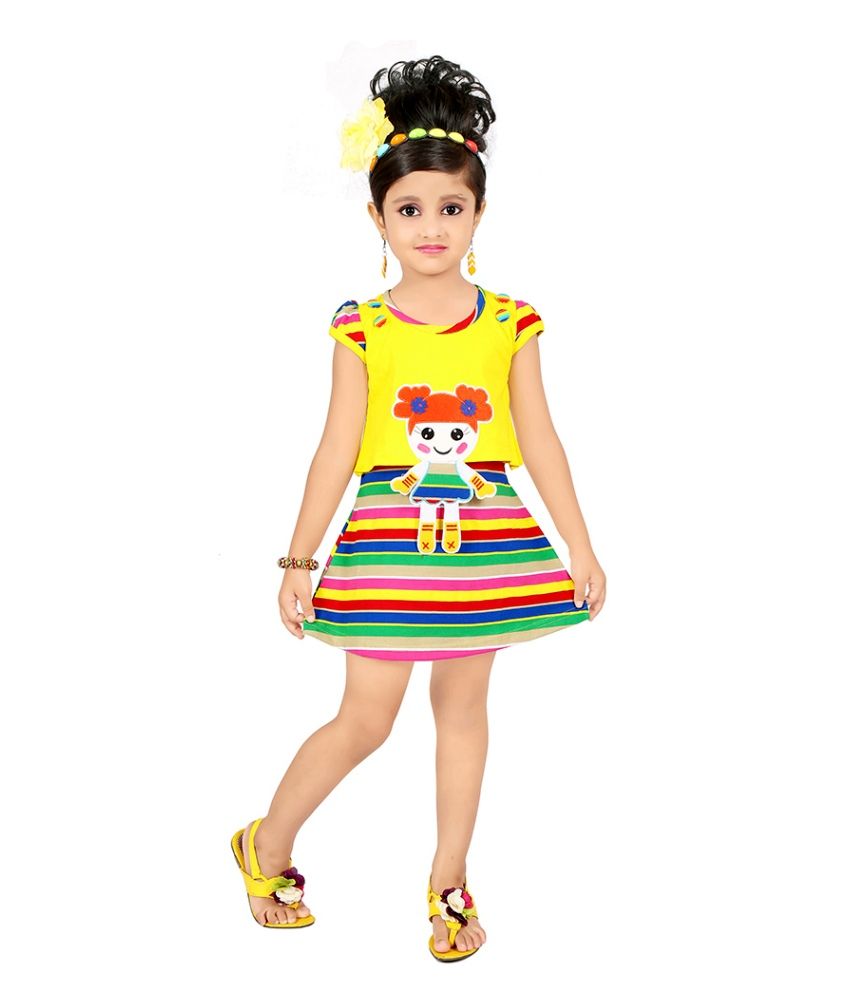 cotton half frock