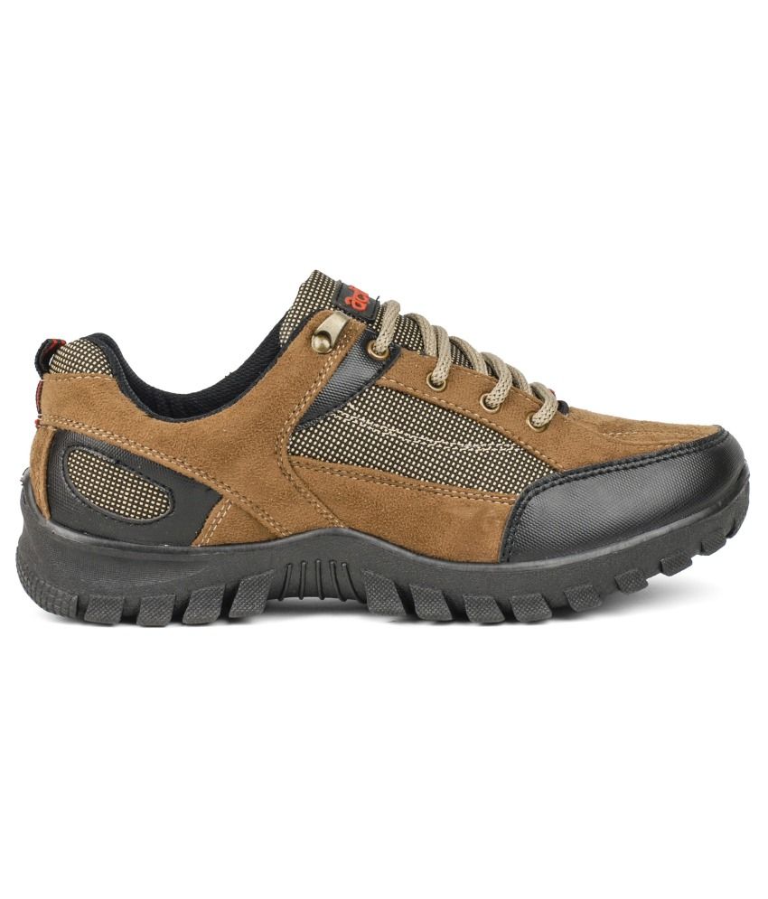 action brown lifestyle shoes