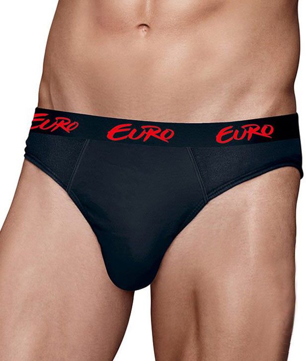 6% OFF on Euro Pack of 5 Multicolour Micra Brief / Mens Underwear on  Snapdeal