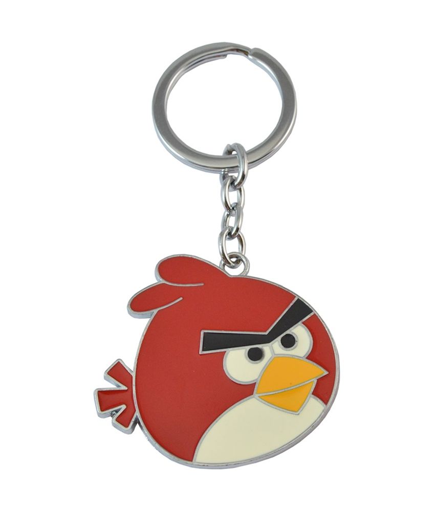 Sarah Angry Bird-red Red Metal Key Chain: Buy Online at Low Price in ...