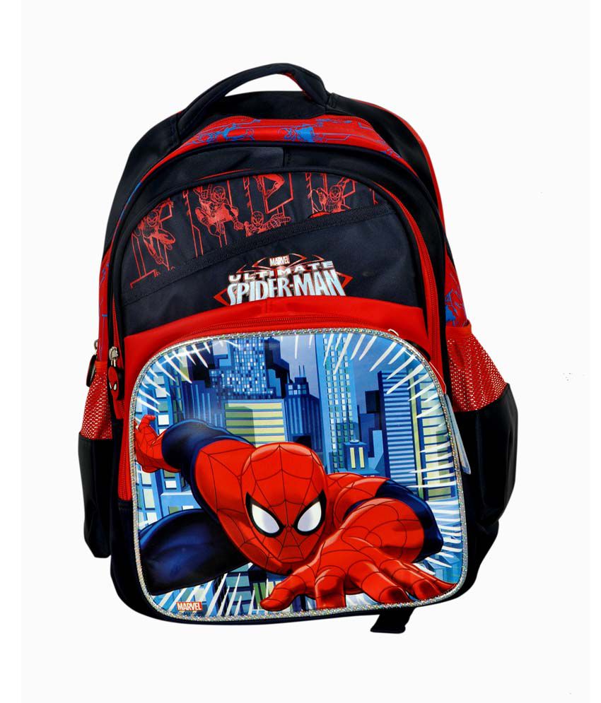Hijack Red Spiderman School Bag: Buy Online at Best Price in India ...