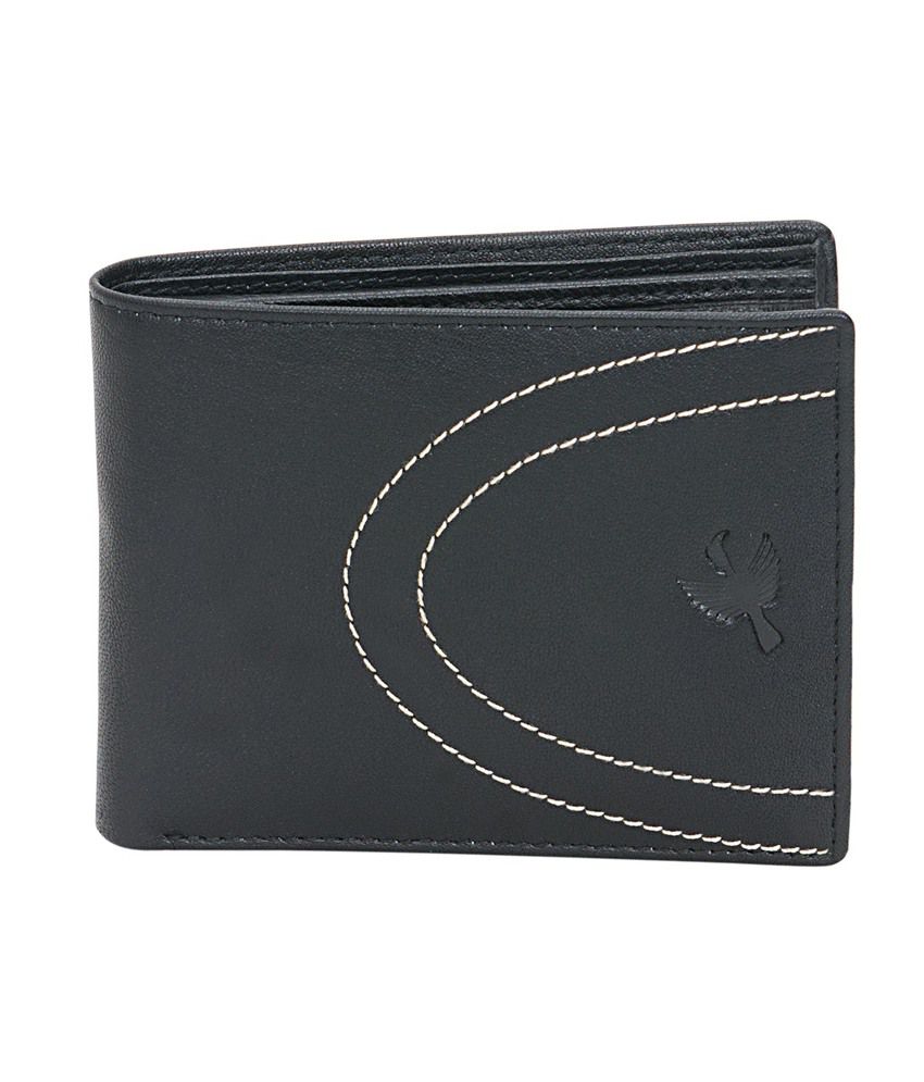 Hornbull Men&#39;s Leather Wallet - Black: Buy Online at Low Price in India - Snapdeal