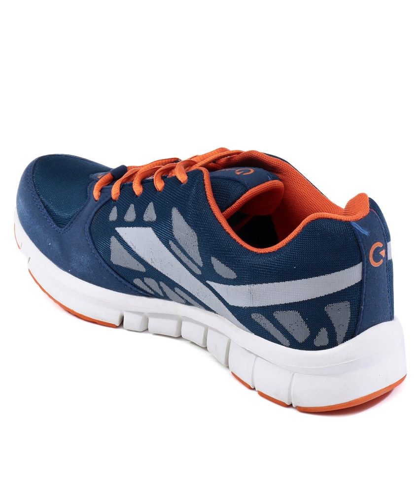 Globalite Nrg Navy Orange Men Sport Shoes Buy Globalite
