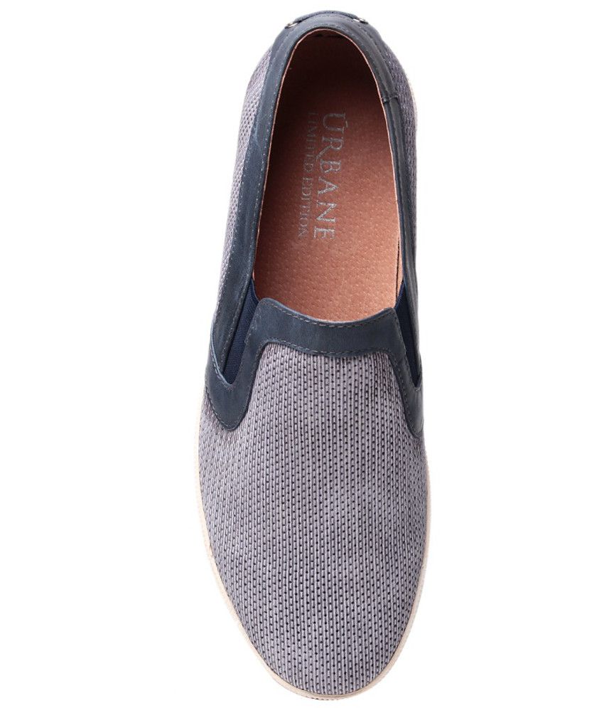 Urbane Substantial Grey Casual Shoes - Buy Urbane Substantial Grey ...