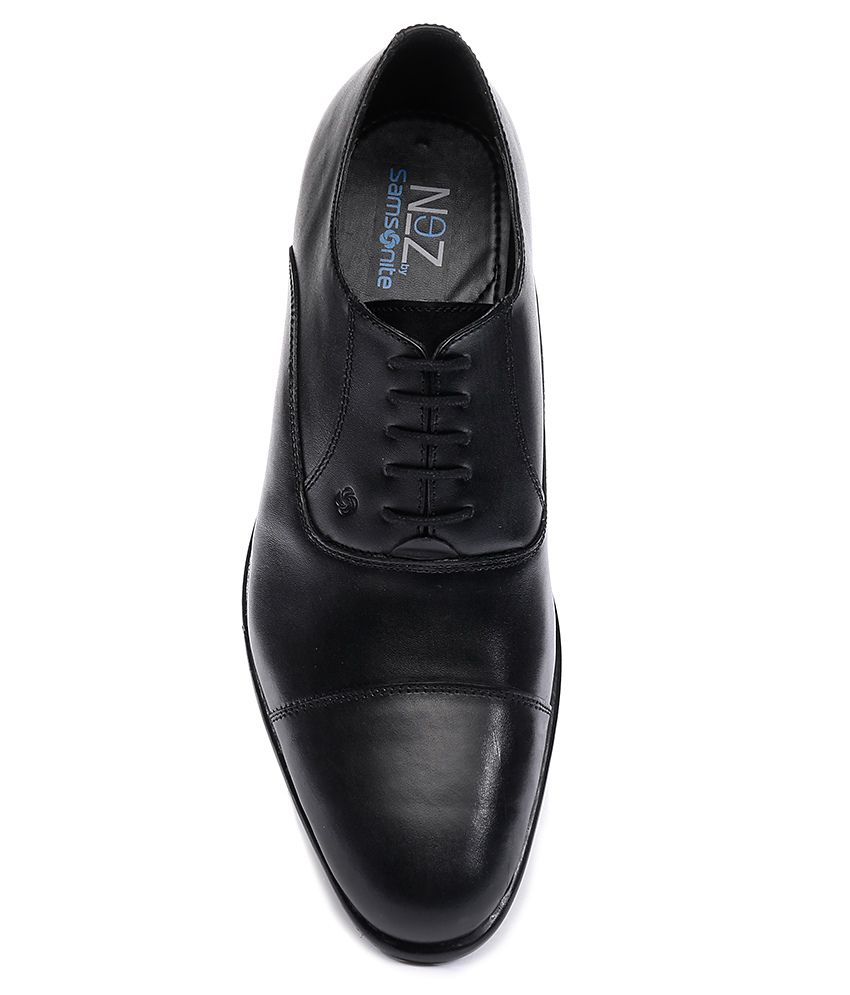 Nez by Samsonite Black Formal Shoes 