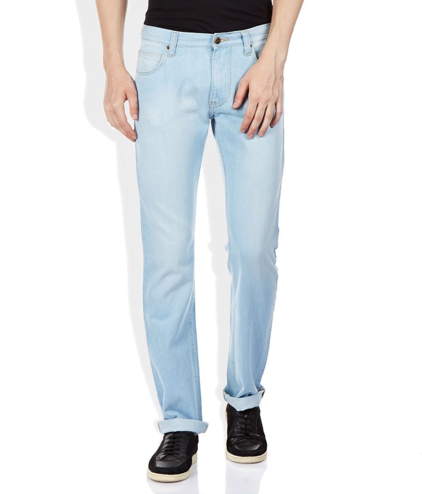 Lee Blue Powell Slim Fit Jeans Buy Lee Blue Powell Slim Fit Jeans Online At Best Prices In 