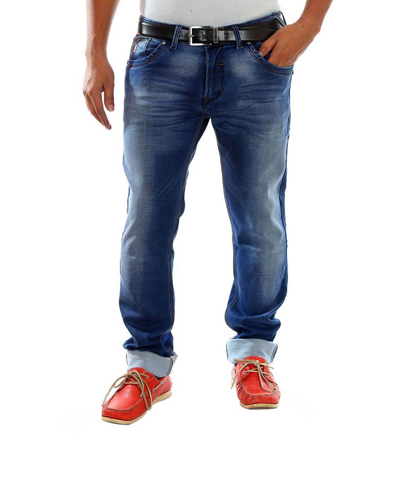 Unison Dark Blue Slim Fit Jeans - Buy Unison Dark Blue Slim Fit Jeans ...
