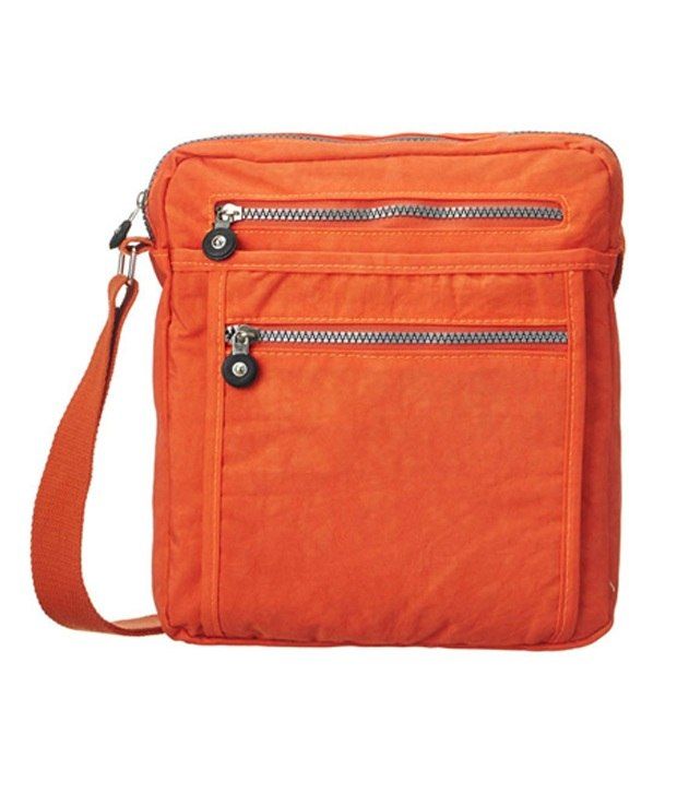 Scoopstreet Orange Sling Bag Buy Scoopstreet Orange Sling Bag Online