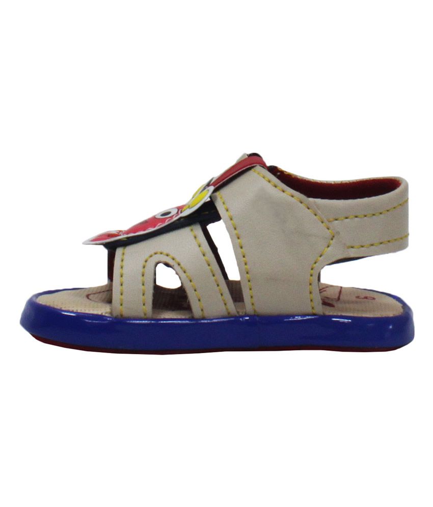 white canvas sandals