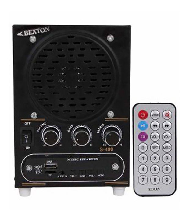    			Bexton Wired Metal Box With Fm And Usb (Remote Control)