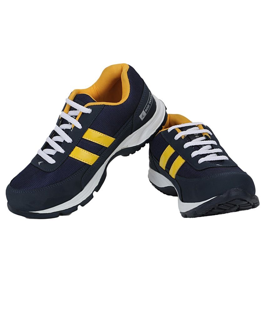 yellow sports shoes men