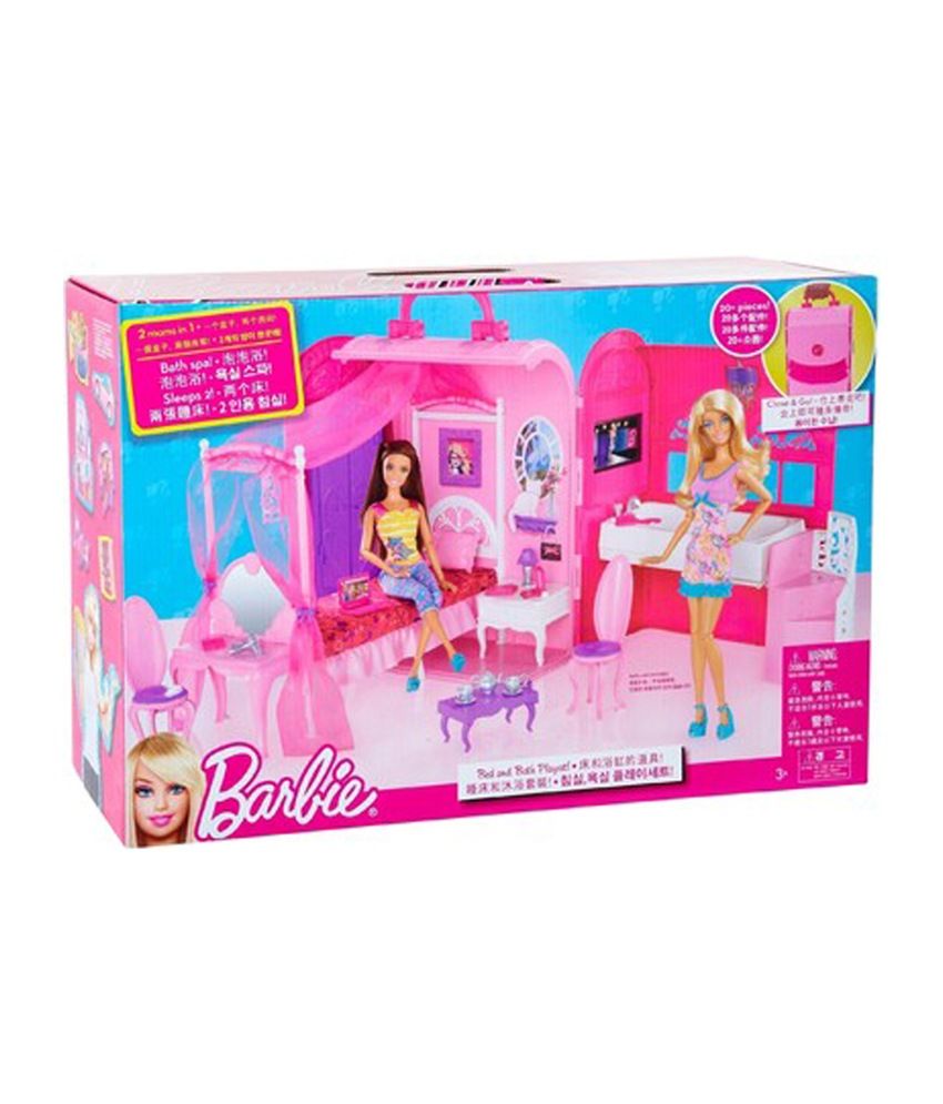 barbie bed playset