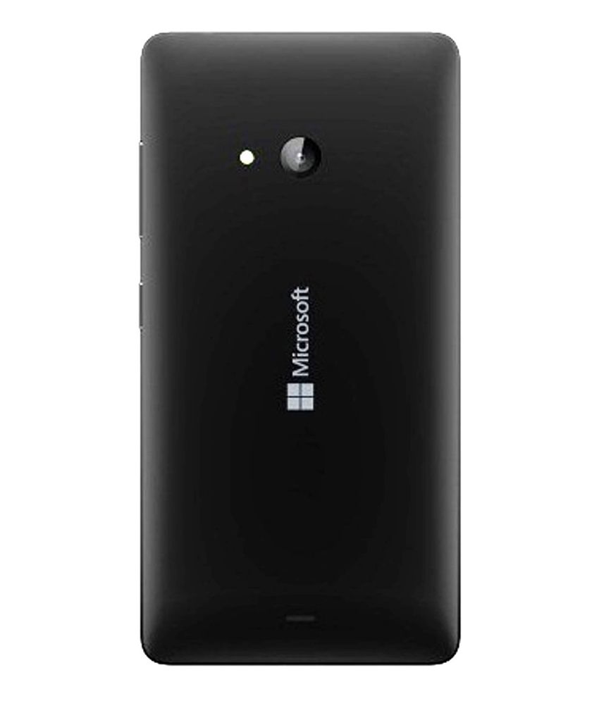 Microsoft Lumia 540 Original Back Panel Black Plain Back Covers