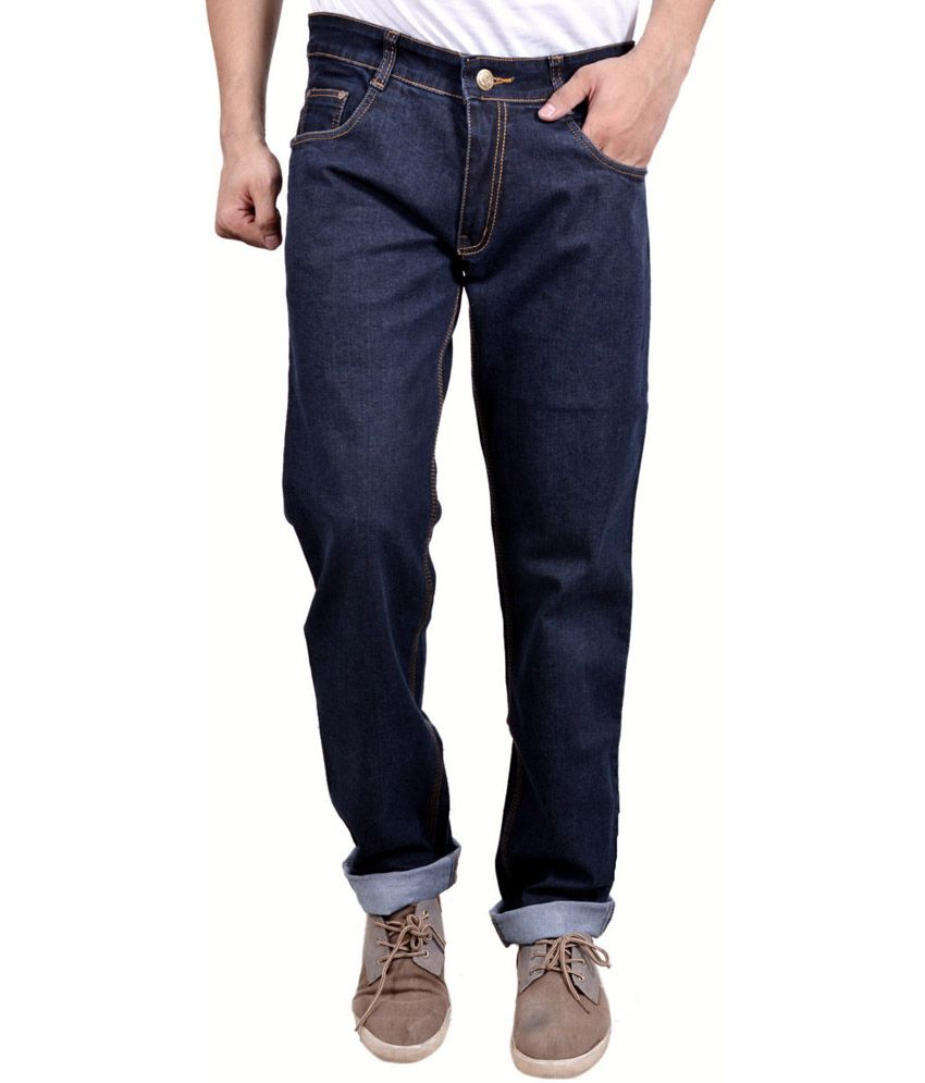     			Studio Nexx Blue Relaxed Jeans