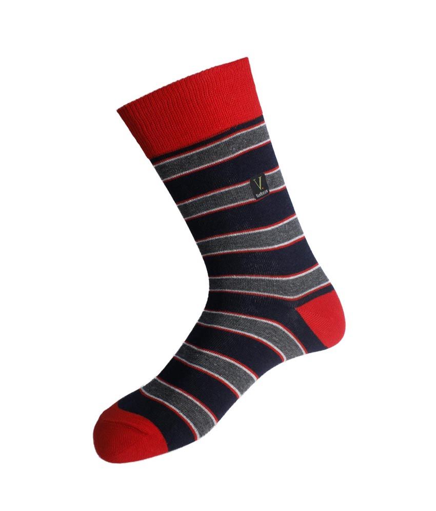 Van Heusen Multicolor Cotton Formal Socks - 3 Pair Pack: Buy Online at ...