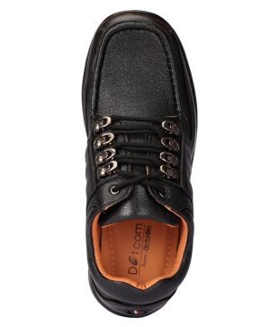 action dotcom black shoes