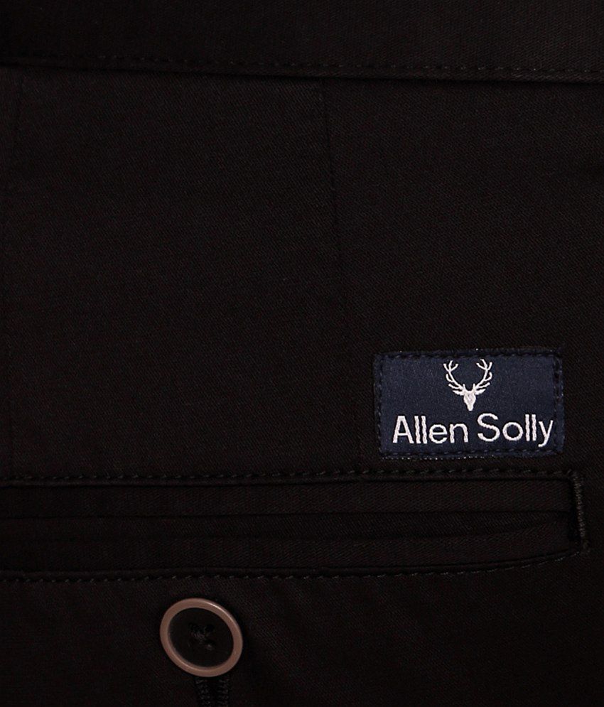 allen solly black jeans