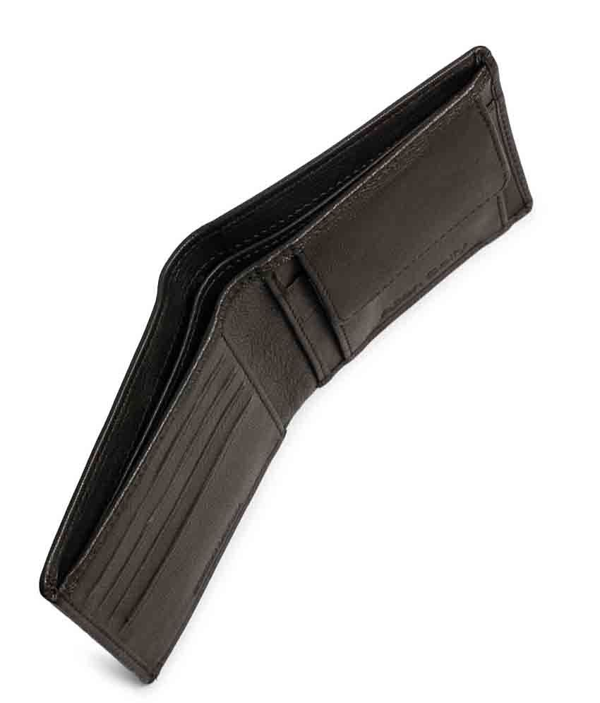 Allen Solly Black Leather Wallet Buy Online at Low Price in India