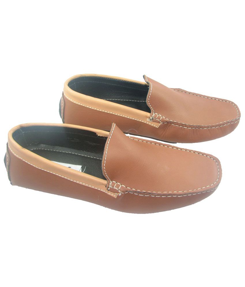 Faith Tan Loafers - Buy Faith Tan Loafers Online at Best Prices in ...