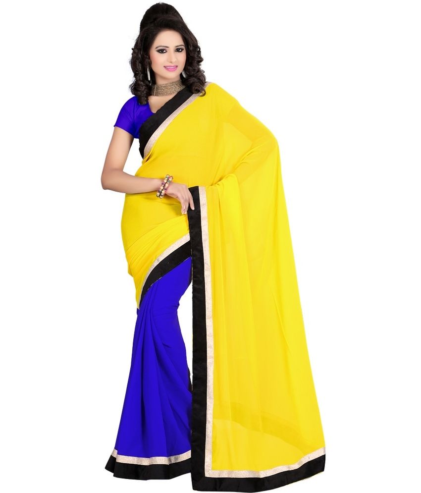 pure chiffon party wear sarees
