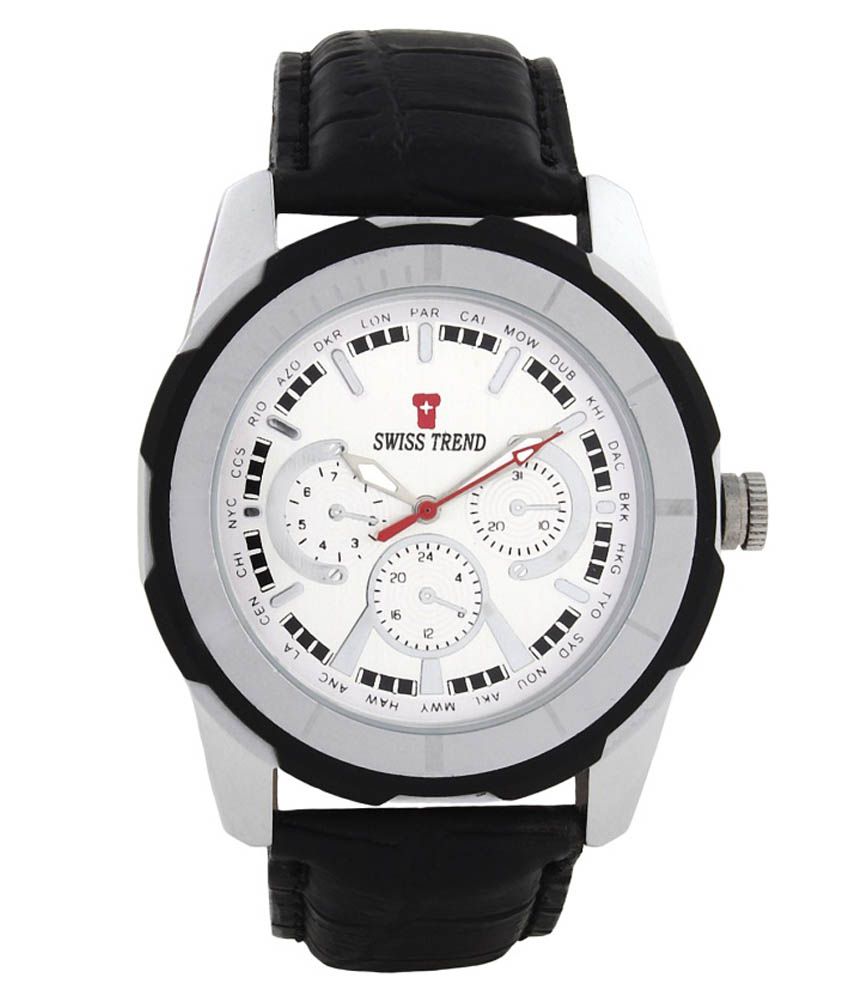 swiss analog digital watch