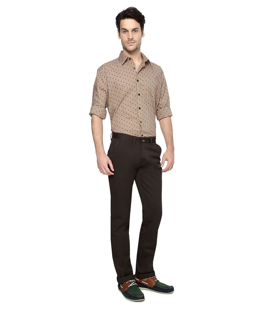 flat front trousers