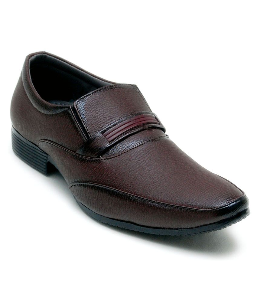 brown formal shoes amazon