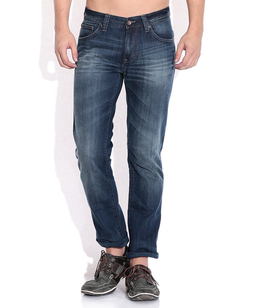 Celio Blue Faded Jeans - Buy Celio Blue Faded Jeans Online at Low Price ...