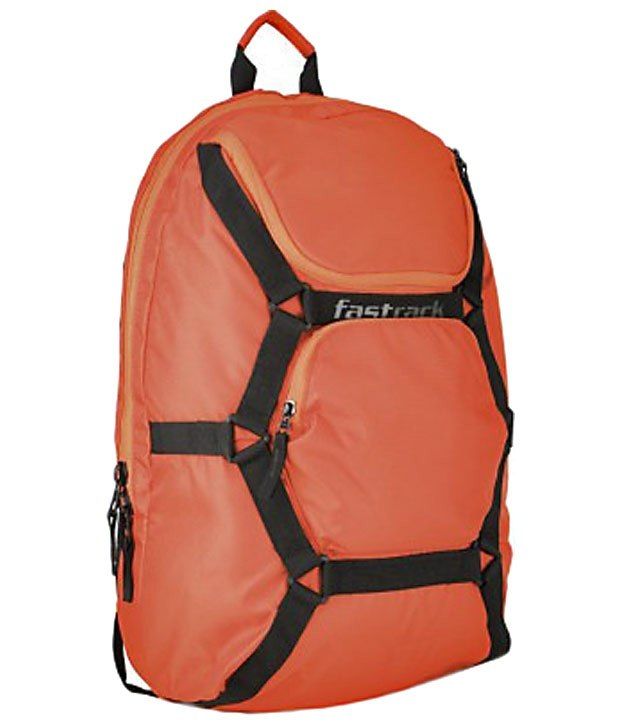 orange computer bag