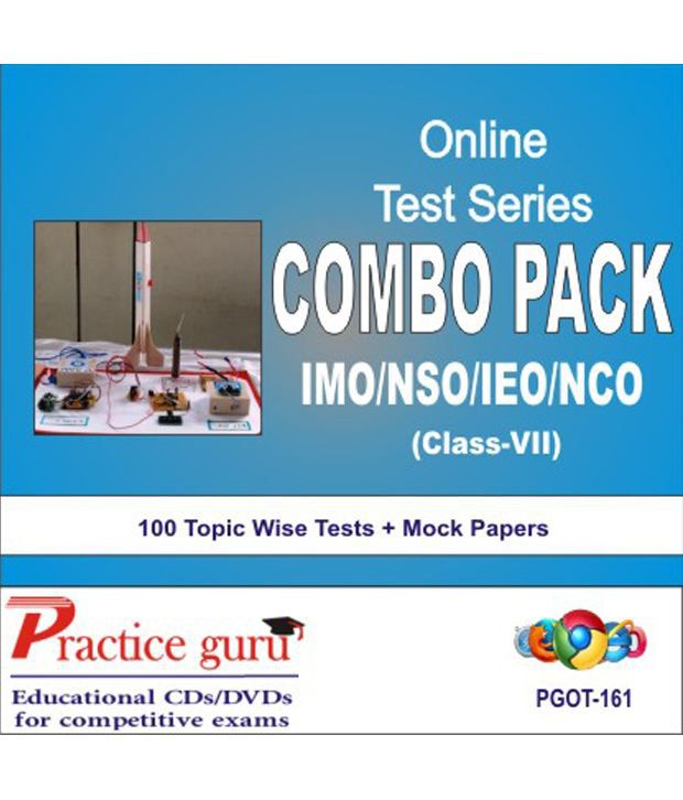     			ONLINE DELIVERY VIA EMAIL - Latest Chapter Wise Test + Mock Tests for CLASS VII (IMO-IEO-NSO-NCO) Online Tests