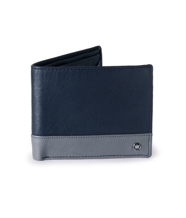 Louis Philippe Blue And Grey Casual Wallet: Buy Online at Low Price in India - Snapdeal