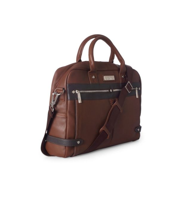 Louis Philippe Brown Office Bag - Buy Louis Philippe Brown Office Bag Online at Low Price - Snapdeal