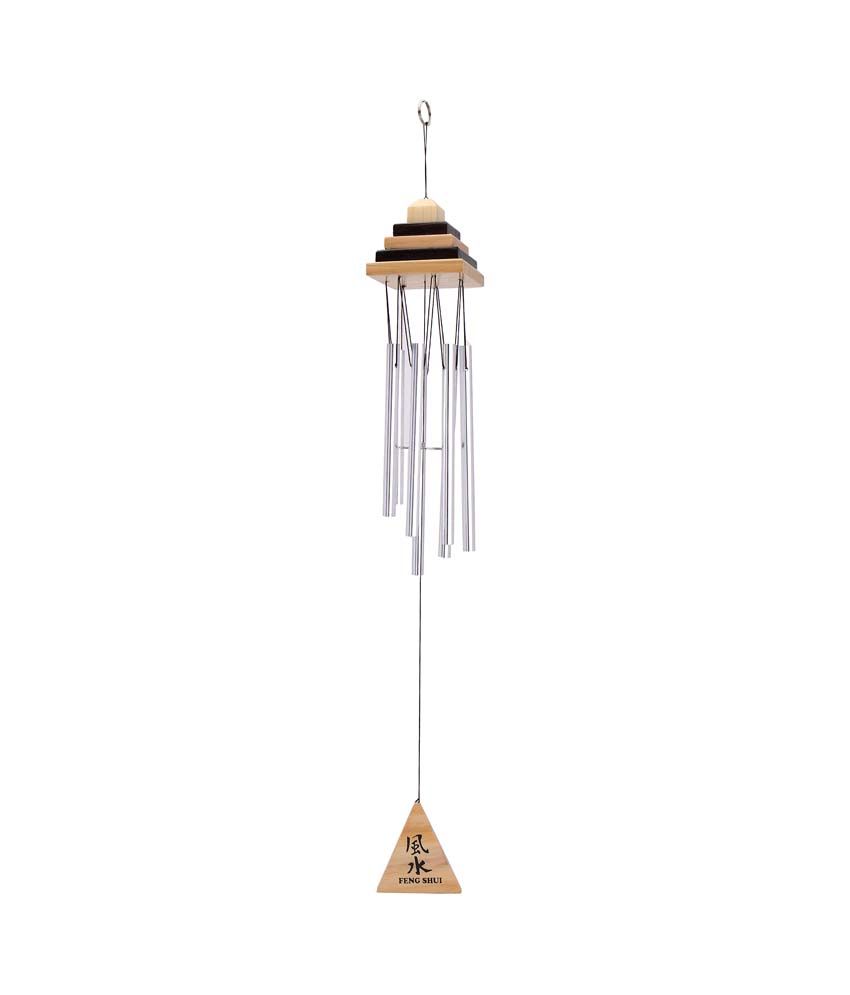Jps Retail Multicolour Feng Shui Pyramid Wind Chime 7 Rod Jps Retail Multicolour Feng Shui Pyramid Wind Chime 7 Rod Showpiece
